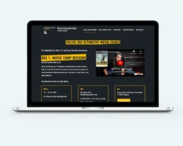 Webdesign Flensburg Music Camp Beckum